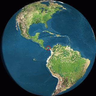 Current Globe View at +0858-07932