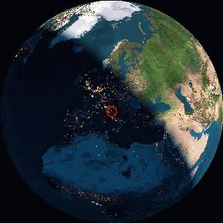 Current Globe View at +4355+01228